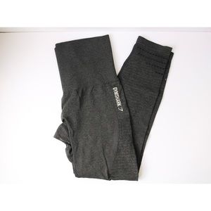 High Waisted seamless cropped leggings